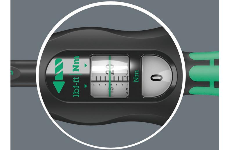 Wera Click-Torque A 5 Torque Wrench With Reversible Ratchet 2.5-25 Nm Wera Click-Torque A 5 Torque Wrench With Reversible Ratchet 2.5-25 Nm