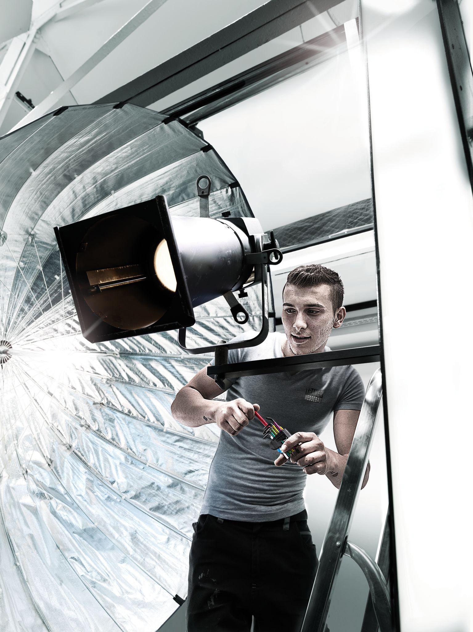 Wera 967/9 TX Multicolour HF 1 L-key Set With Holding Function 9pcs