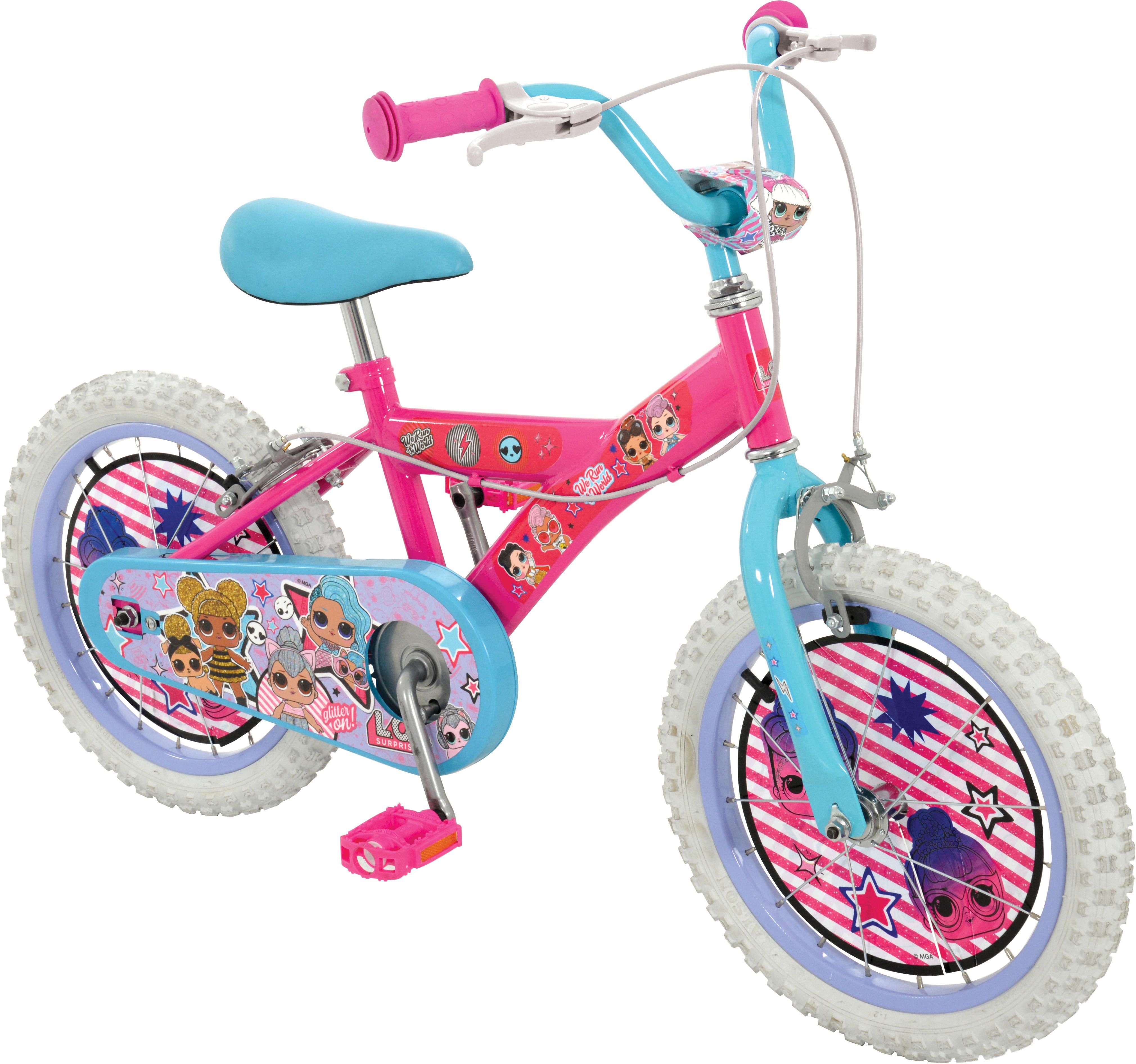 Halfords LOL Surprise Kids Bike - 16 inch Wheel | Pricematch, Extra 8% off for BC Members, Free Bike Health Check, Cycle2Work Scheme & 0% APR Finance.