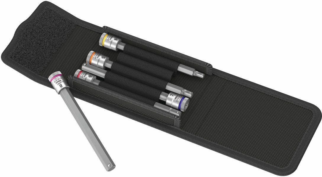 Wera 8740 A HF 1 Zyklop Bit Socket Set With Holding Function 1/4 drive
