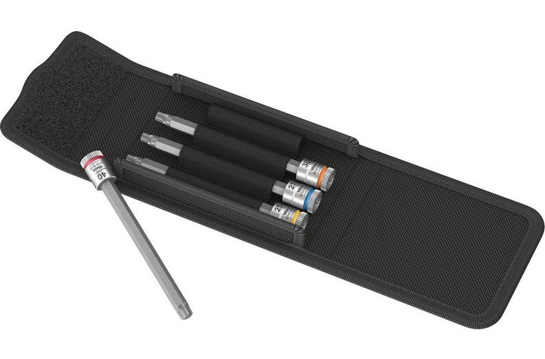 Wera 8767 A TORX HF 1 Zyklop Bit Socket Set With Holding Function 1/4 Drive Wera 8767 A TORX HF 1 Zyklop Bit Socket Set With Holding Function 1/4 Drive