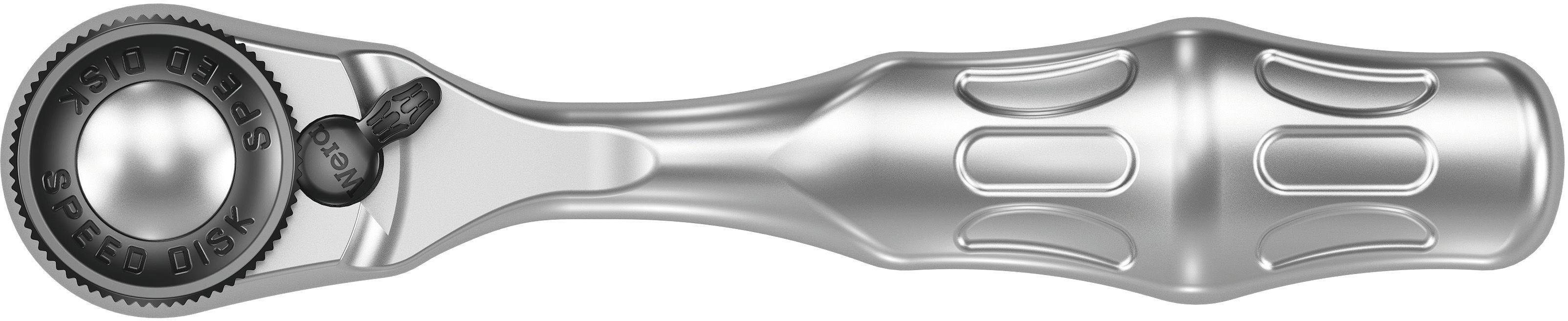 Wera 8008 A Zyklop Mini 3 Ratchet With 1/4 Drive