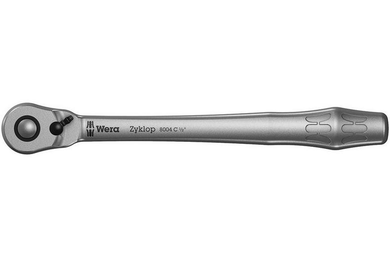 Wera 8004 C Zyklop Metal Ratchet With Switch Lever And 1/2 Drive Wera 8004 C Zyklop Metal Ratchet With Switch Lever And 1/2 Drive