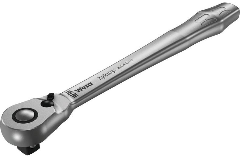 Wera 8004 C Zyklop Metal Ratchet With Switch Lever And 1/2 Drive Wera 8004 C Zyklop Metal Ratchet With Switch Lever And 1/2 Drive