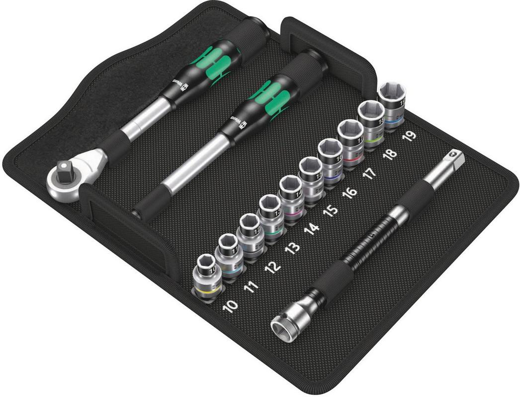 Halfords Wera 8006 Sc 1 Zyklop Hybrid Ratchet Set 1/2 Drive | Extra 8% off for BC Members