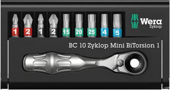 Wera Bit-Check 10 Zyklop Mini BiTorsion 1