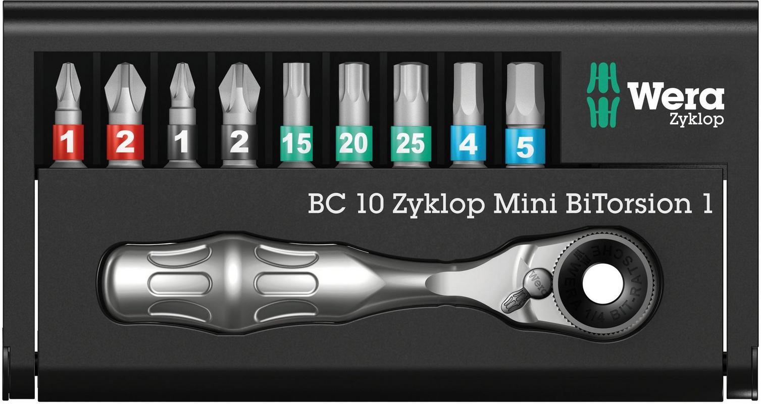 Halfords Wera Bit-Check 10 Zyklop Mini Bitorsion 1 | Extra 8% off for BC Members