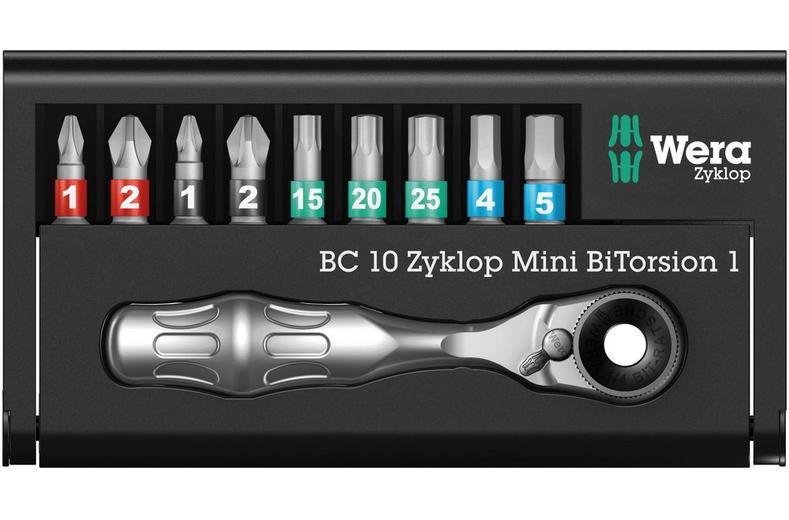 Wera Bit-Check 10 Zyklop Mini BiTorsion 1 Wera Bit-Check 10 Zyklop Mini BiTorsion 1