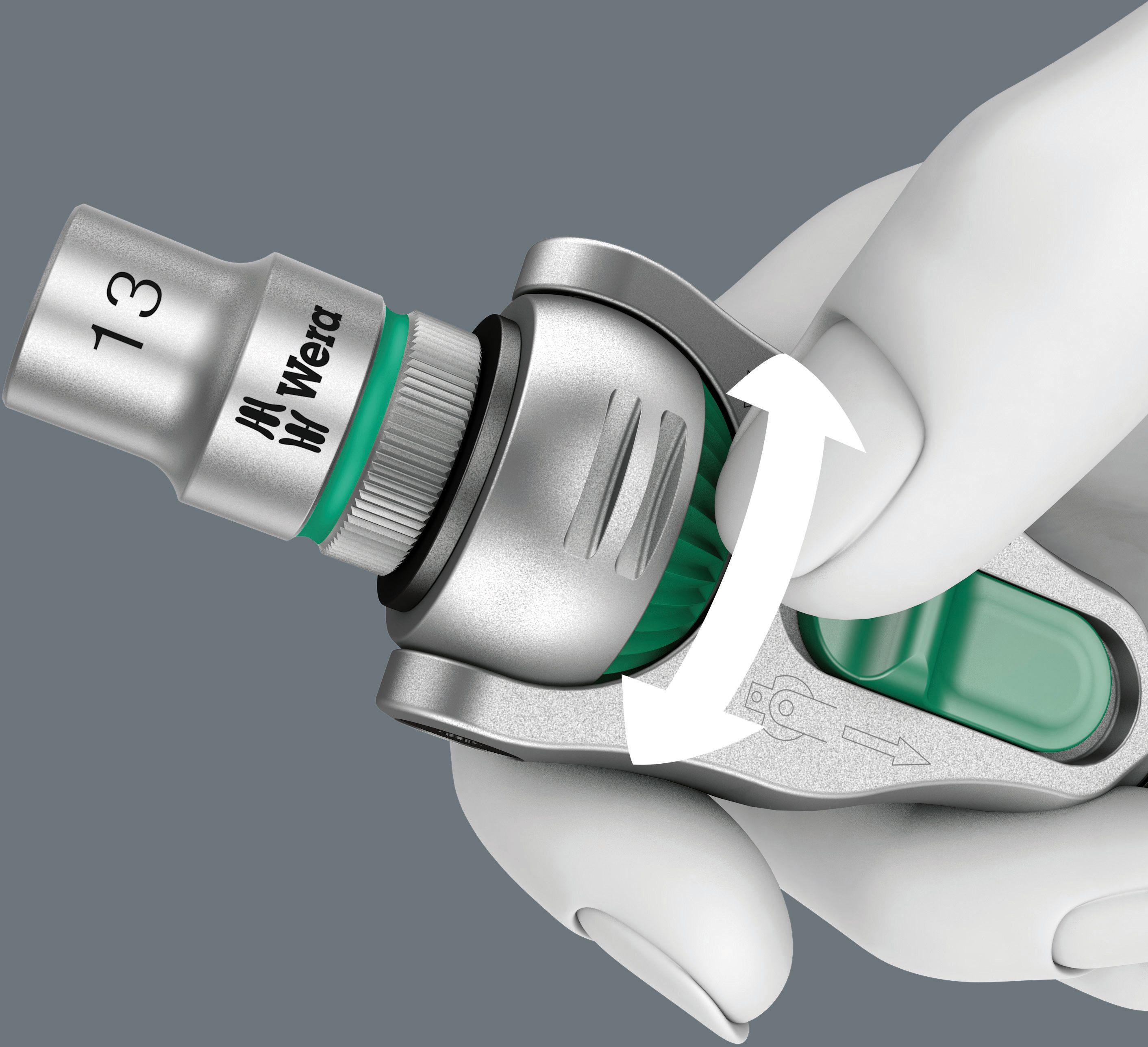 Wera 8000 C Zyklop Speed Ratchet With 1/2 Drive