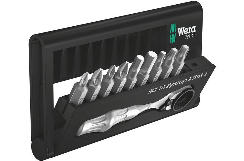 Wera Bit-Check 10 Zyklop Mini 1 Ratchet Wera Bit-Check 10 Zyklop Mini 1 Ratchet