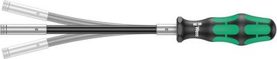 Wera 393 S Bitholding Screwdriver Extra Slim With Flexible Shaft