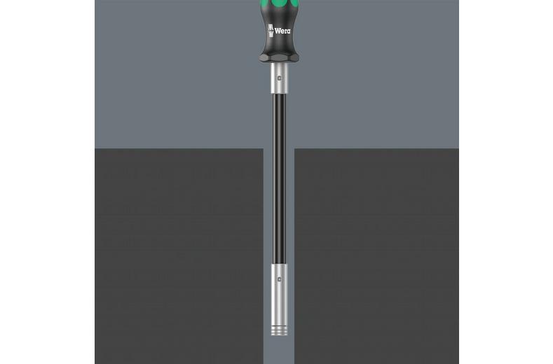 Wera 393 S Bitholding Screwdriver Extra Slim With Flexible Shaft Wera 393 S Bitholding Screwdriver Extra Slim With Flexible Shaft
