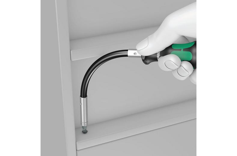 Wera 393 S Bitholding Screwdriver Extra Slim With Flexible Shaft Wera 393 S Bitholding Screwdriver Extra Slim With Flexible Shaft