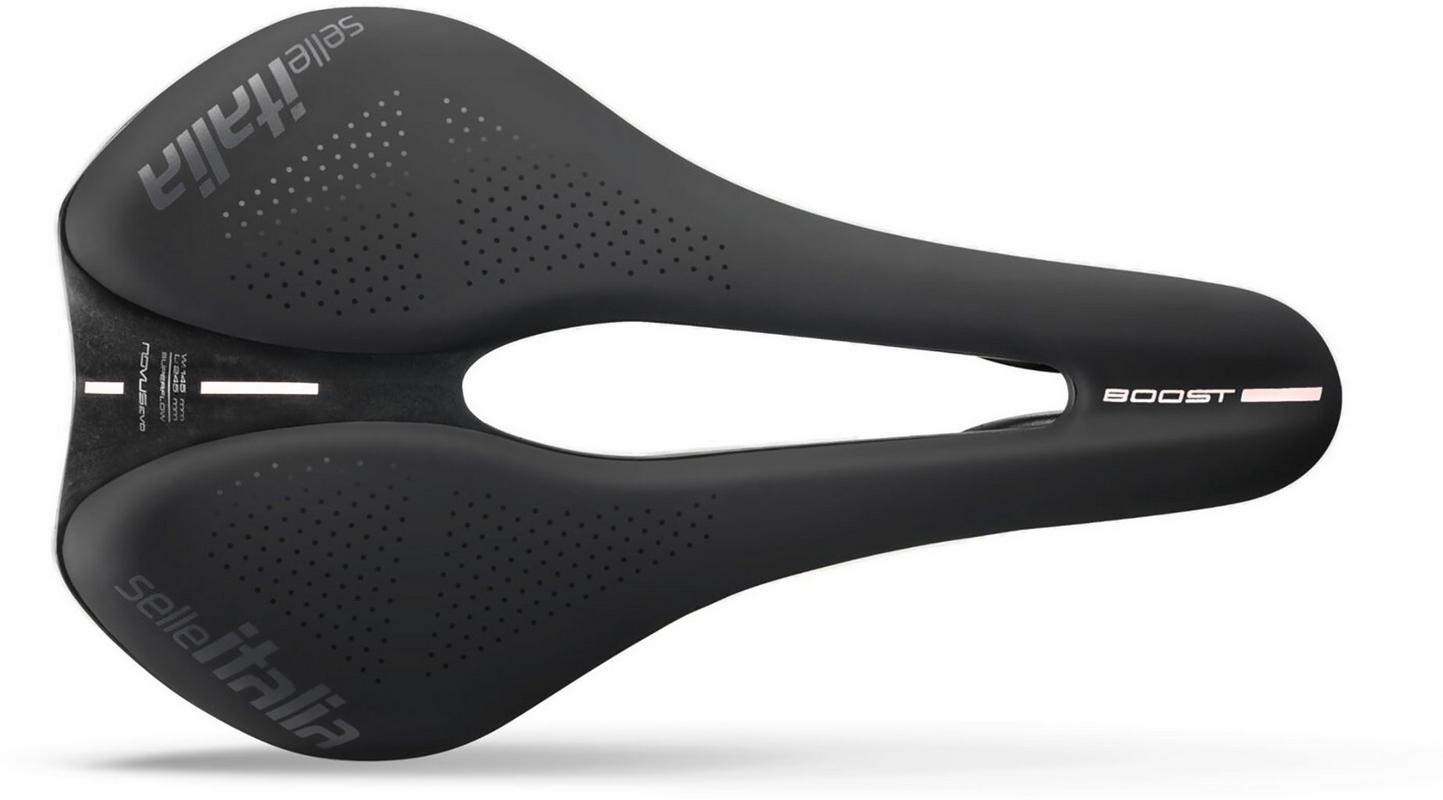 Halfords Selle Italia Novus Boost Evo Tm Superflow Saddle Black L3 | Extra 8% off for BC Members