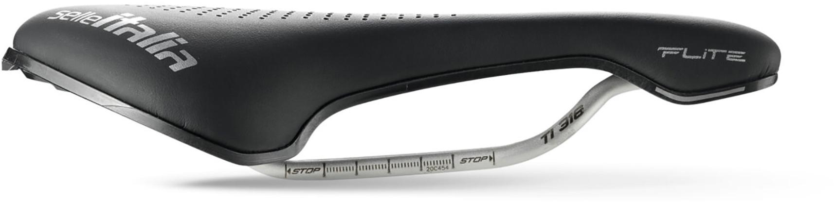 Selle Italia Max Flite Boost Gel TI316 SF Saddle Black L3