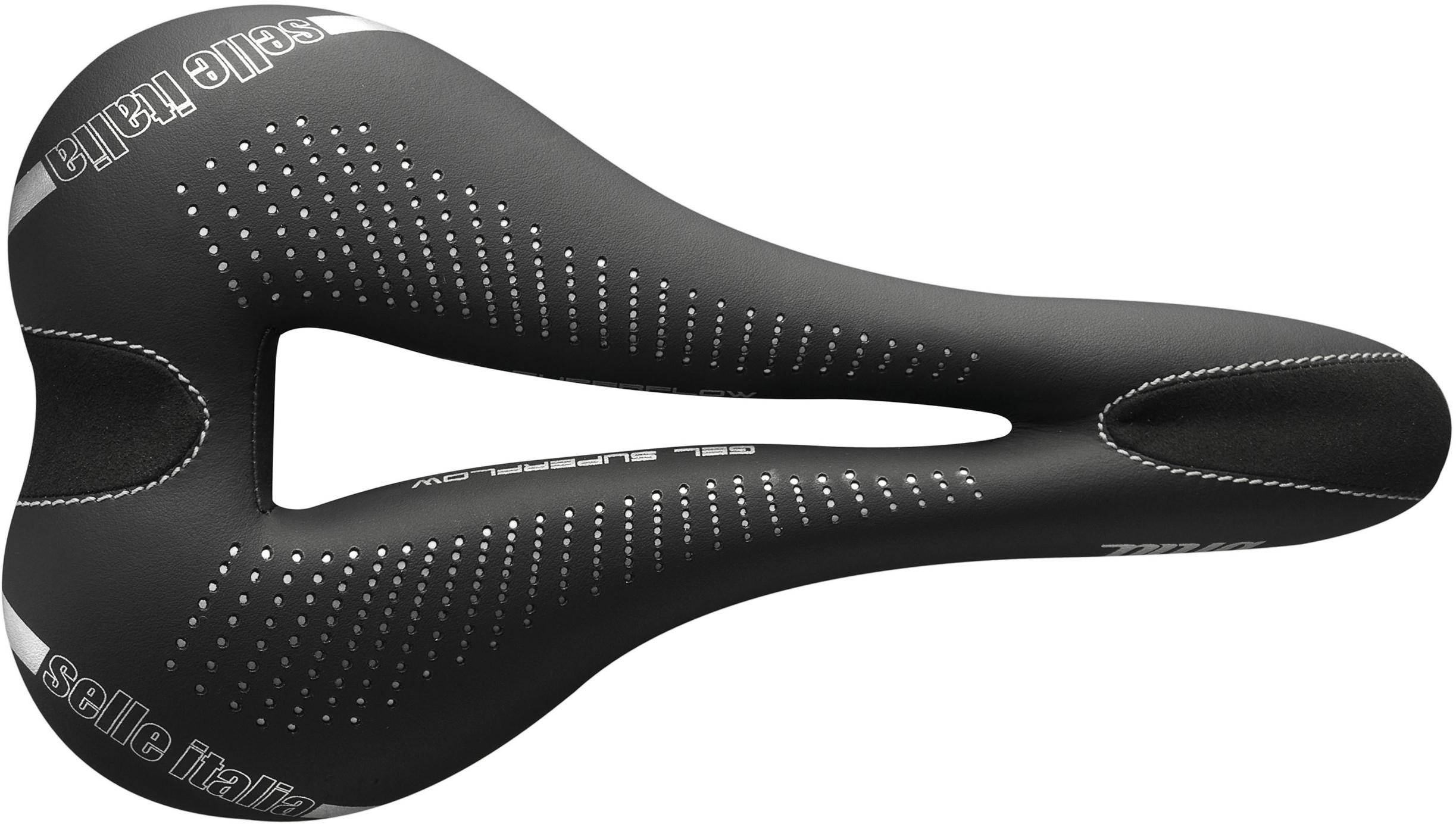 Image of Selle Italia Diva Gel Ti316 Superflow Saddle Black L3