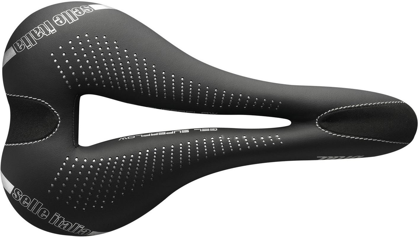Halfords Selle Italia Diva Gel Ti316 Superflow Saddle Black L3 | Extra 8% off for BC Members