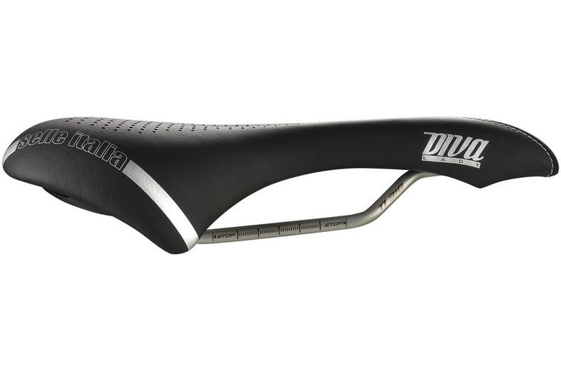 Selle Italia Diva Gel TI316 Superflow Saddle Black L3 Selle Italia Diva Gel TI316 Superflow Saddle Black L3