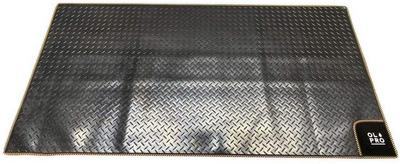 Olpro Awning Tunnel Mat - Orange Edge Trim Olpro Awning Tunnel Mat - Orange Edge Trim