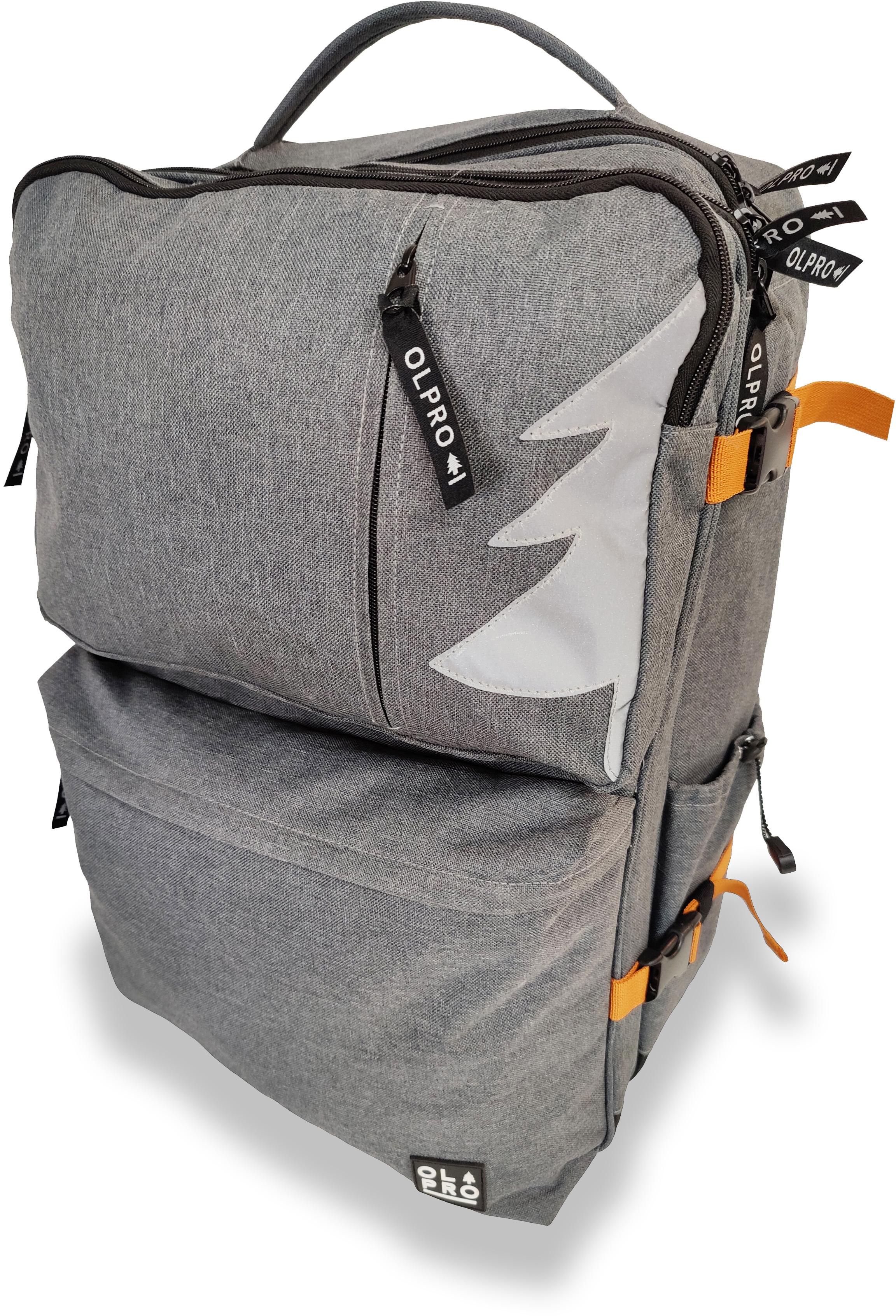 Olpro 44L Travel Cabin Backpack - Black