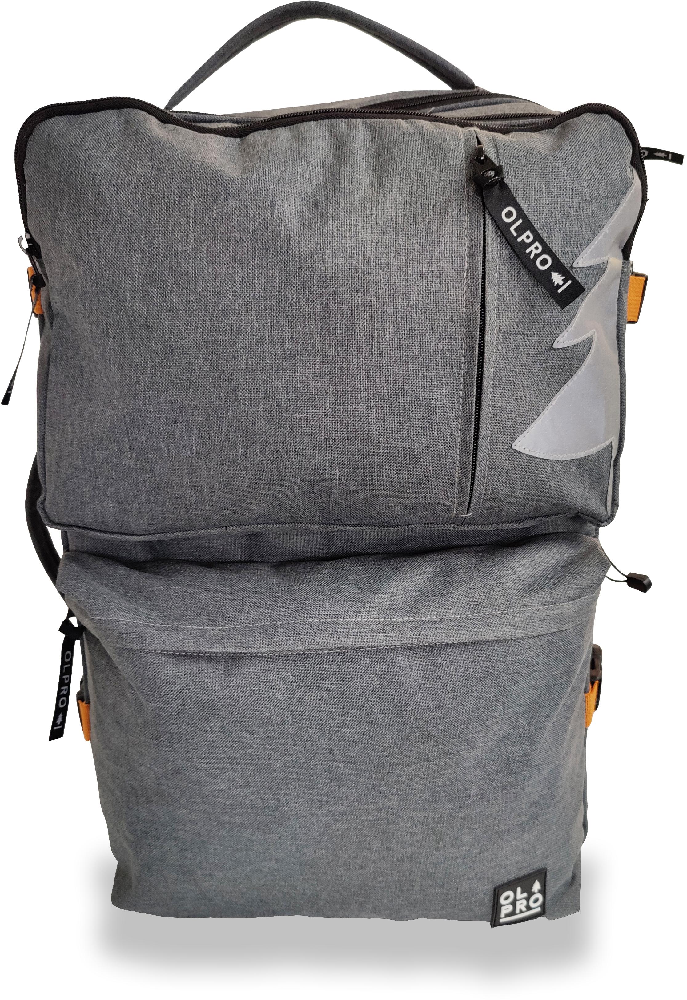 Olpro 44L Travel Cabin Backpack - Black