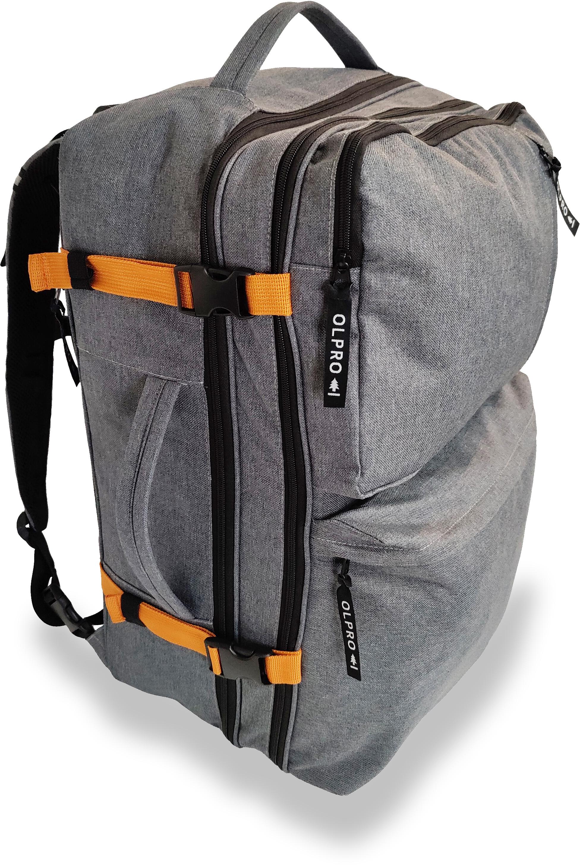 Olpro 44L Travel Cabin Backpack - Black