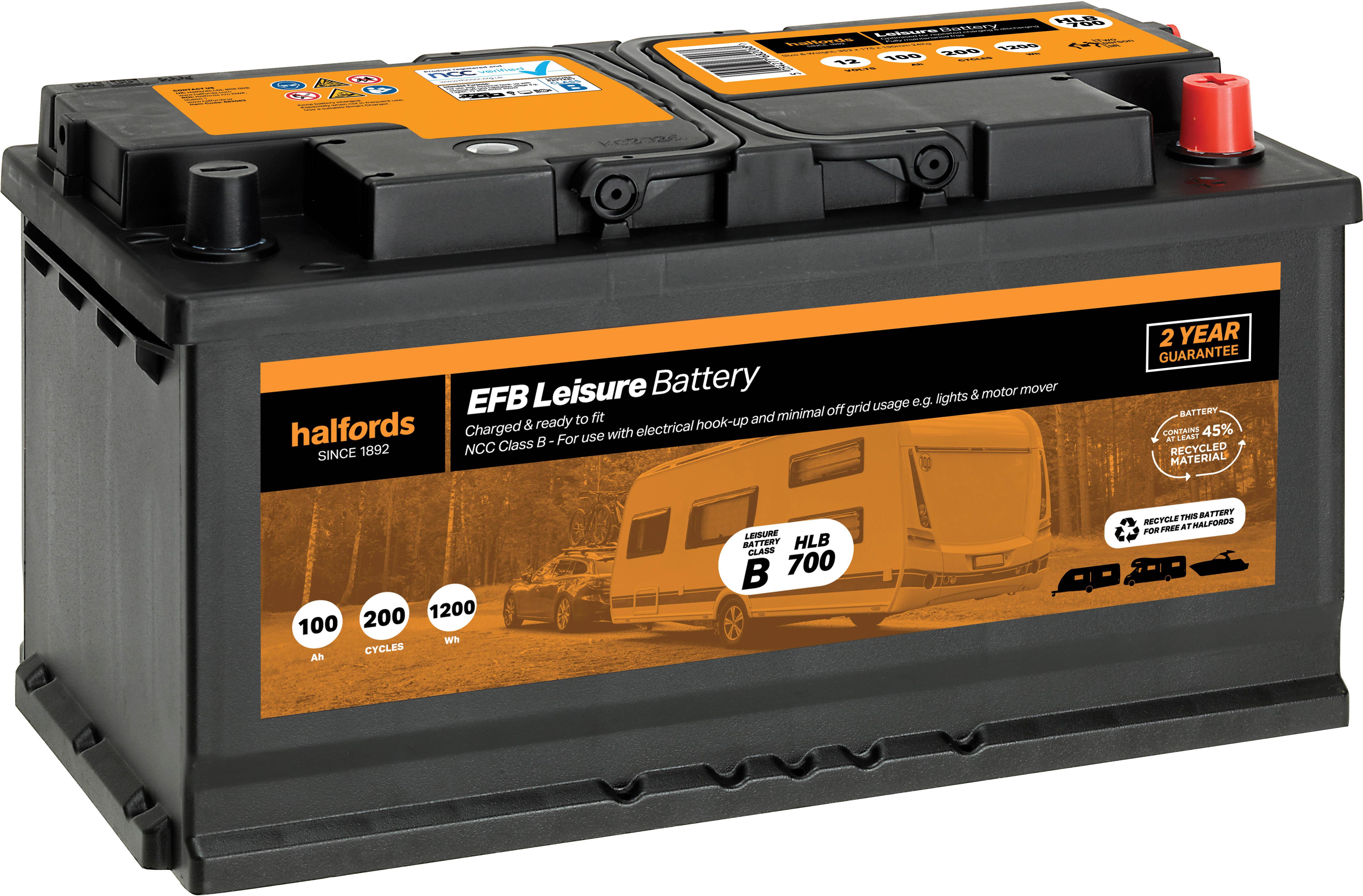 Halfords Leisure Battery Hlb700