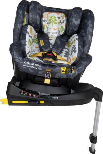 Cosatto All in All Rotate i-Size Car Seat Nature Trail Shadow Ex-Display