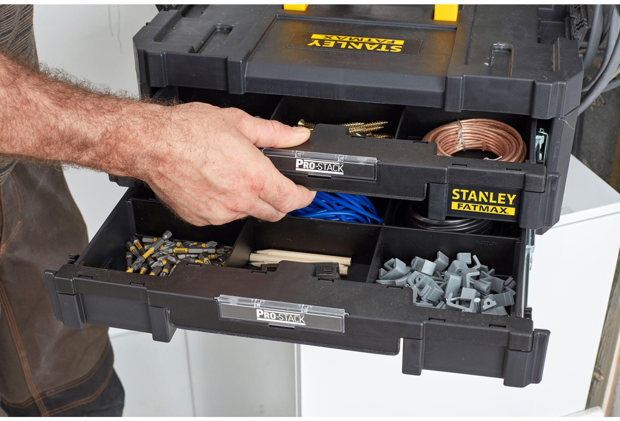 Stanley Fatmax Pro-Stack Twin Shallow Drawer