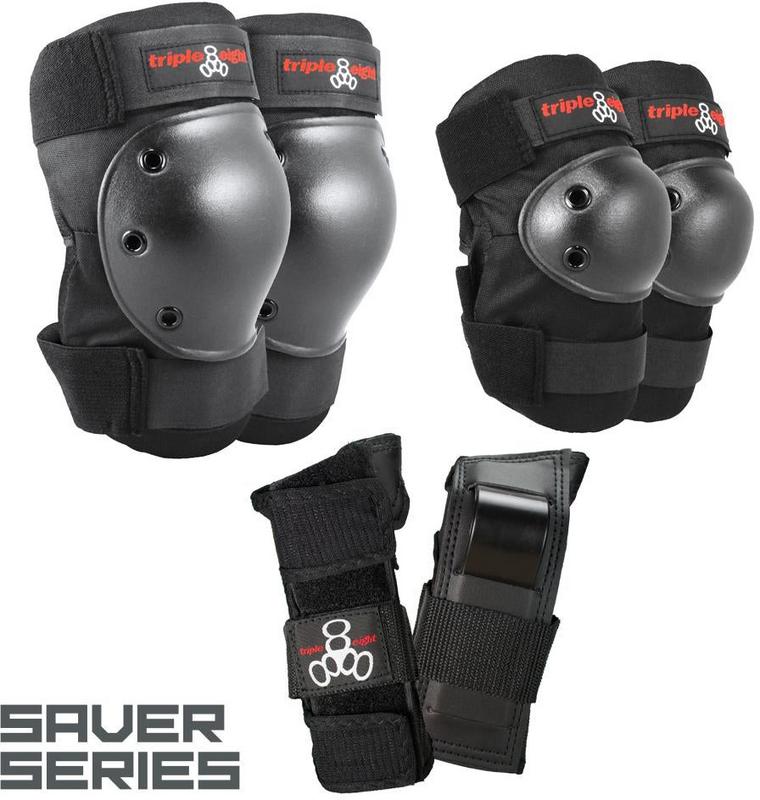 Halfords Triple 8 T8 Saver Series Triple Pad Set M | Extra 8% off for BC Members
