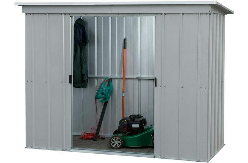 Yardmaster Store All Pent Metal Shed 6 x 4ft Yardmaster Store All Pent Metal Shed 6 x 4ft