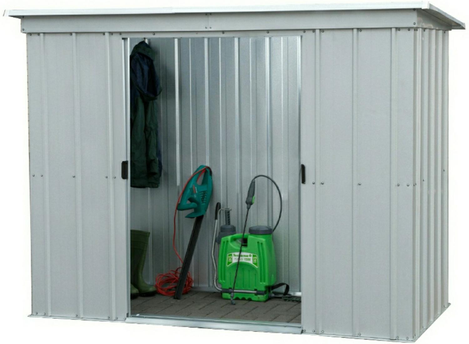 Yardmaster Store All Pent Metal Shed 6 x 4ft
