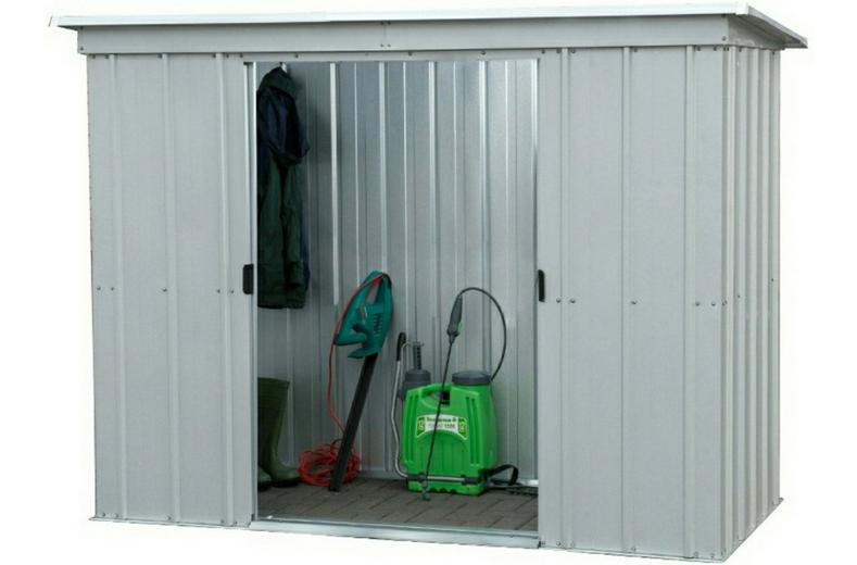 Yardmaster Store All Pent Metal Shed 6 x 4ft Yardmaster Store All Pent Metal Shed 6 x 4ft
