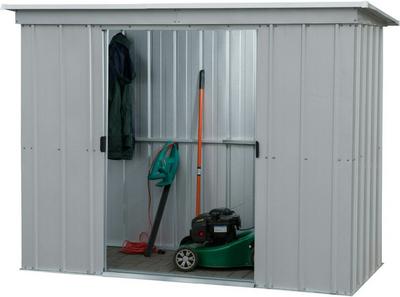 Yardmaster Metal Pent Shed 8 x 4ft Yardmaster Metal Pent Shed 8 x 4ft