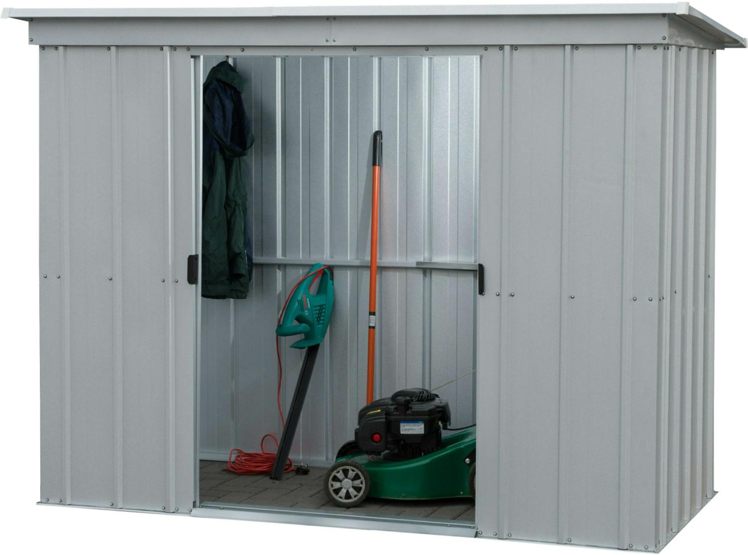Yardmaster Metal Pent Shed 8 x 4ft