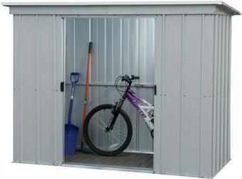 Yardmaster Pent Metal Shed 10 x 4ft