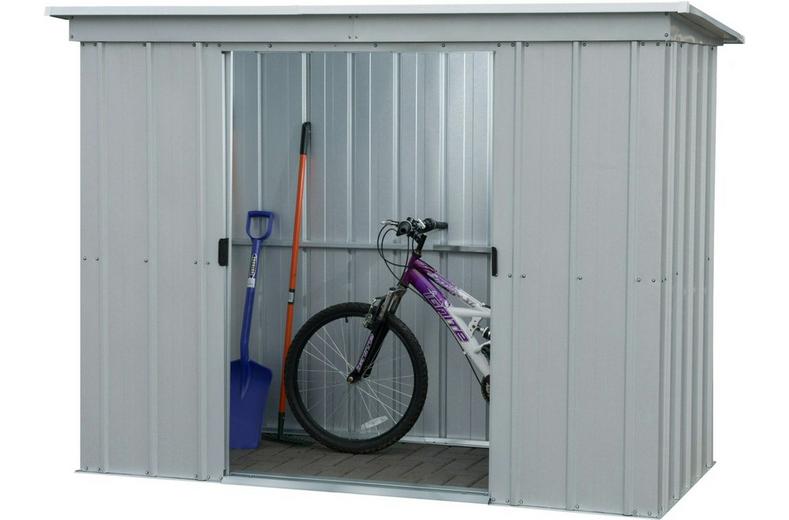 Yardmaster Pent Metal Shed 10 x 4ft Yardmaster Pent Metal Shed 10 x 4ft