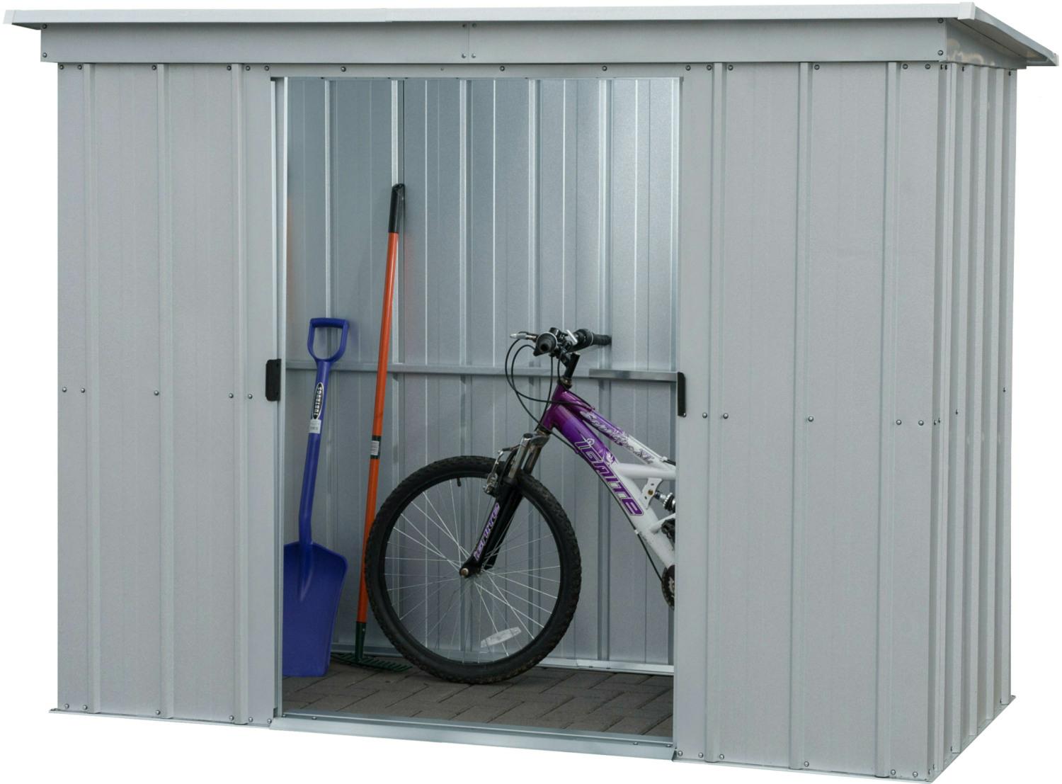 Yardmaster Pent Metal Shed 10 x 4ft