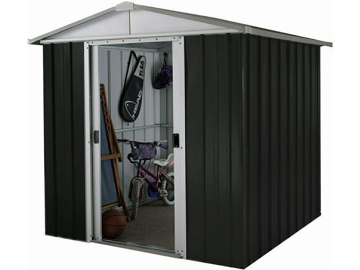 Yardmaster Castleton Apex Metal Shed 6 x 4.5 ft