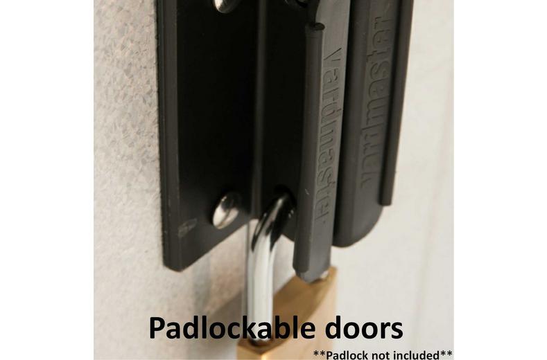 Yardmaster Castleton Apex Metal Shed 6 x 4.5 ft Yardmaster Castleton Apex Metal Shed 6 x 4.5 ft