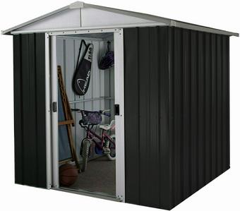 Yardmaster Castleton Apex Metal Shed 6 x 7 ft