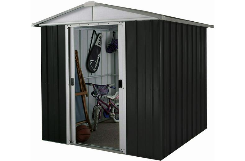 Yardmaster Castleton Apex Metal Shed 6 x 7 ft Yardmaster Castleton Apex Metal Shed 6 x 7 ft