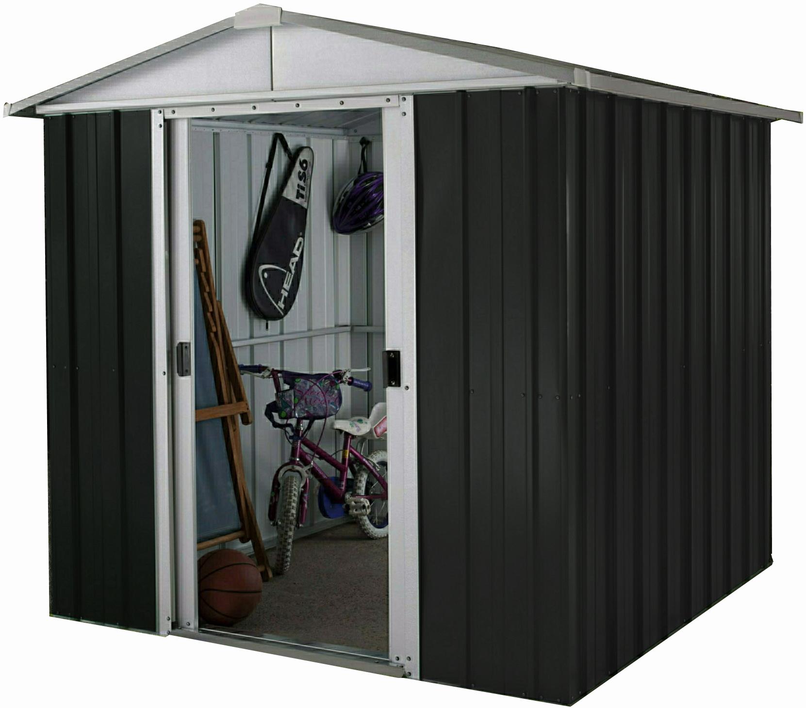 Yardmaster Castleton Apex Metal Shed 6 x 7 ft