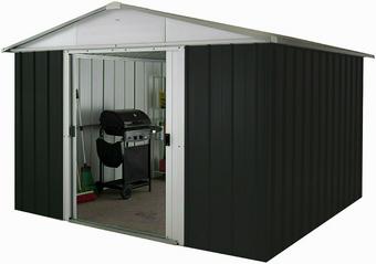 Yardmaster Castleton Apex Metal Shed 10 x 8 ft