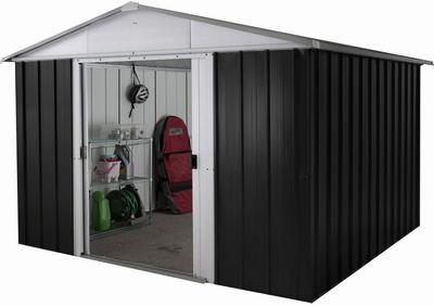 Yardmaster Castleton Apex Metal Shed 10 x 13 ft Yardmaster Castleton Apex Metal Shed 10 x 13 ft