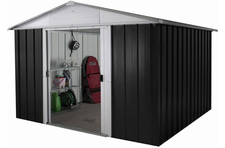 Yardmaster Castleton Apex Metal Shed 10 x 13 ft Yardmaster Castleton Apex Metal Shed 10 x 13 ft