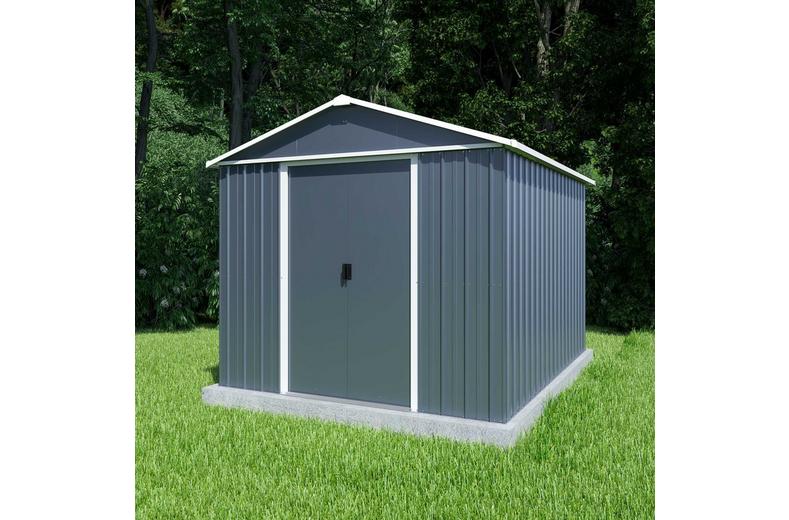 Yardmaster Castleton Apex Metal Shed 10 x 13 ft Yardmaster Castleton Apex Metal Shed 10 x 13 ft