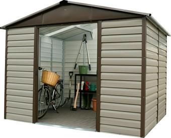 Yardmaster Shiplap Deluxe Metal Shed 10 x 12ft