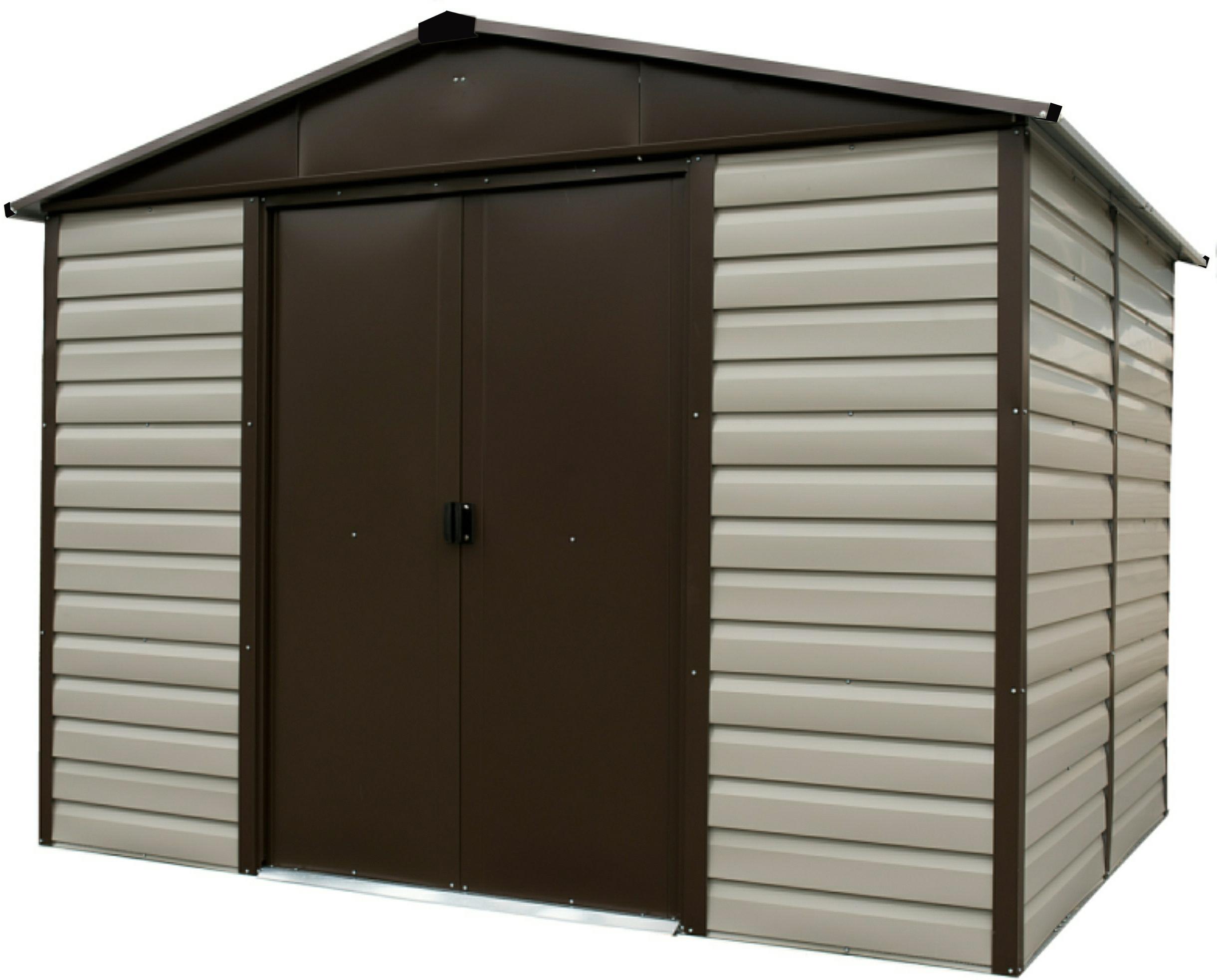 Yardmaster Shiplap Deluxe Metal Shed 10 x 12ft