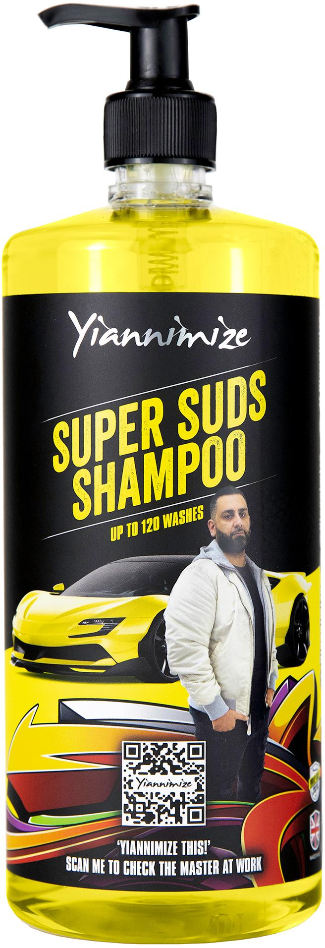 Yiannimize Super Suds Shampoo 1L Halfords UK